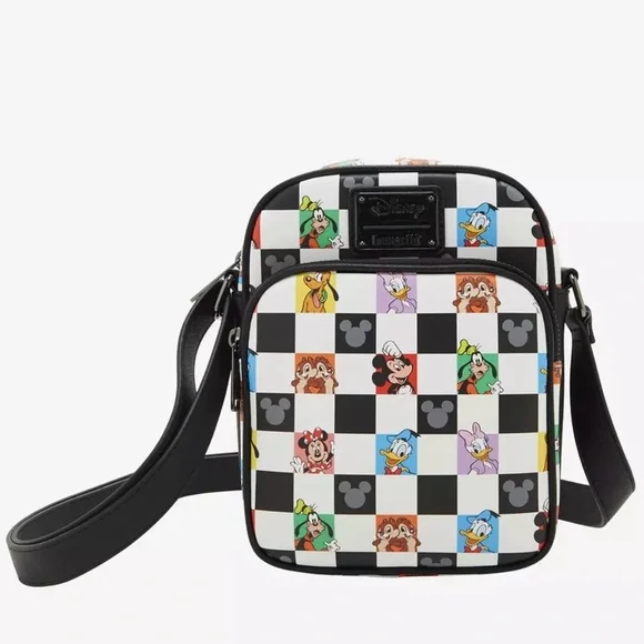 Loungefly | Bags | Loungefly Disney Character Checkered  display picture 2